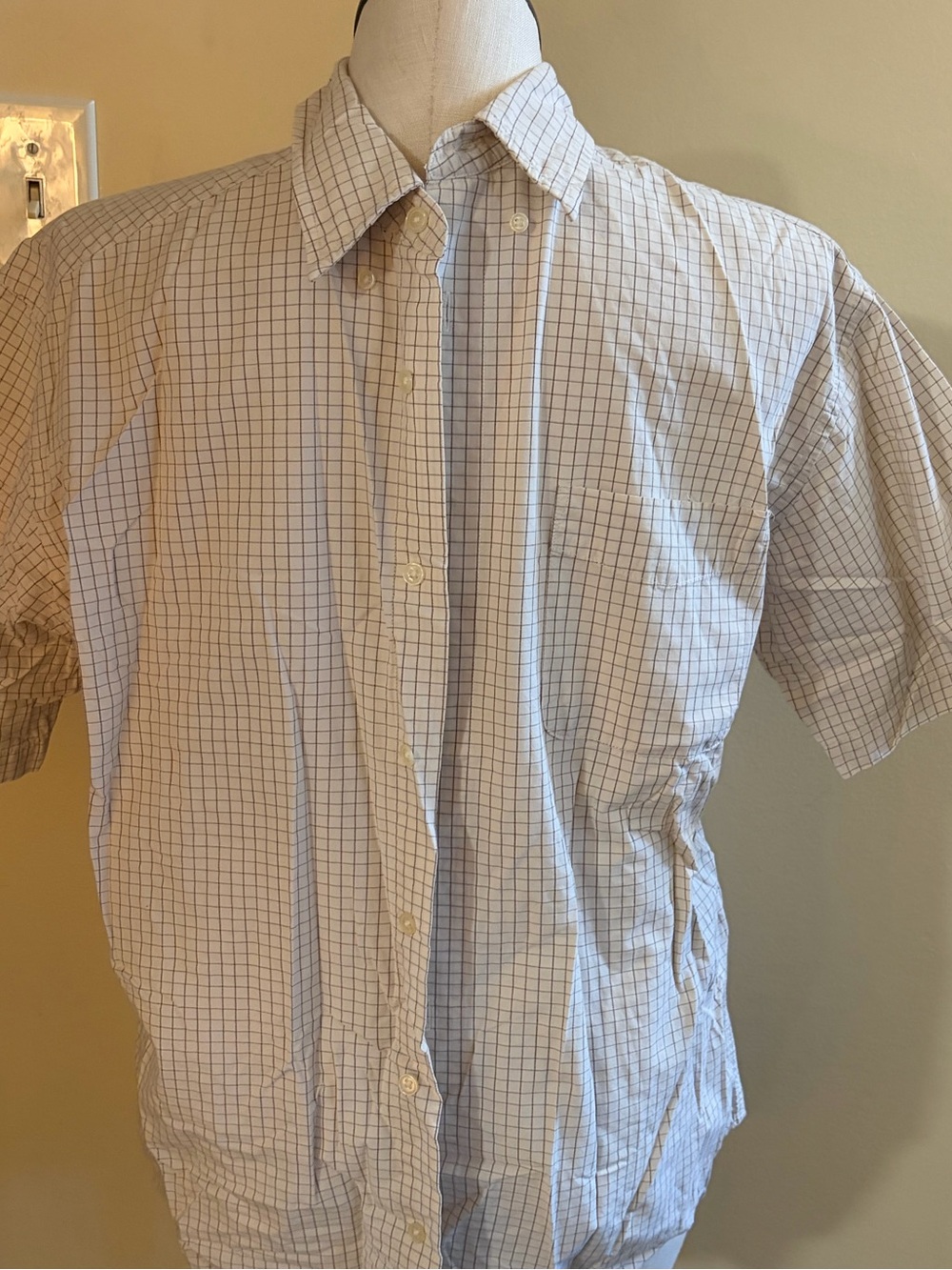 DOCKERS men's flannel size large